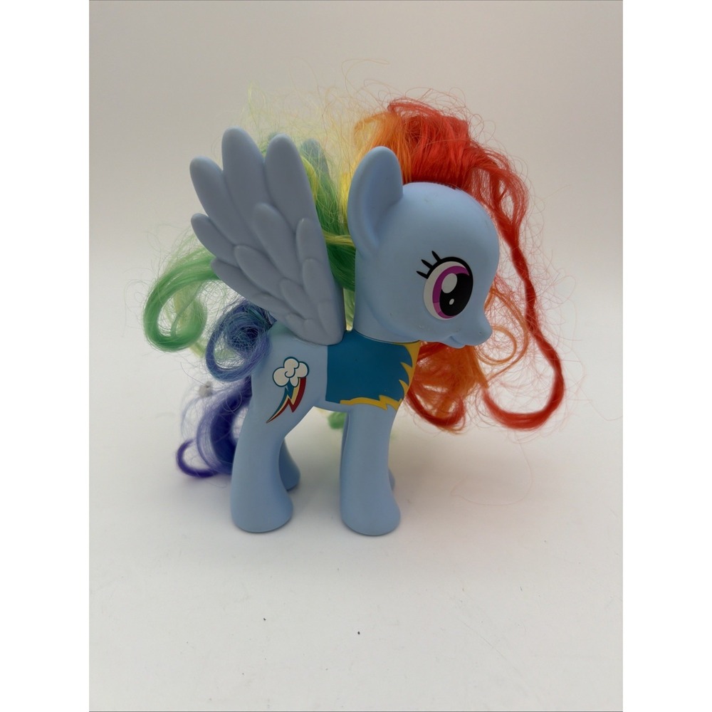 My Little Pony Crystal Empire RAINBOW DASH Figure Blue Figurine Toy
